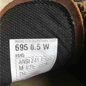 Iron Age | Shoes | Iron Age 695 Brown Steel Toe Work  display picture 1